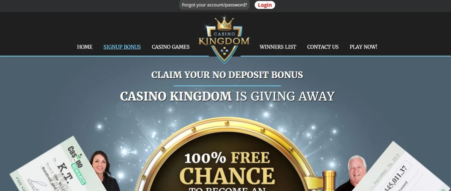 Casino Kingdom Your Winnings