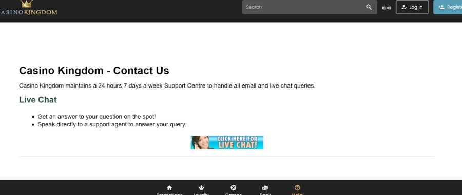 Casino Kingdom afe and Reliable